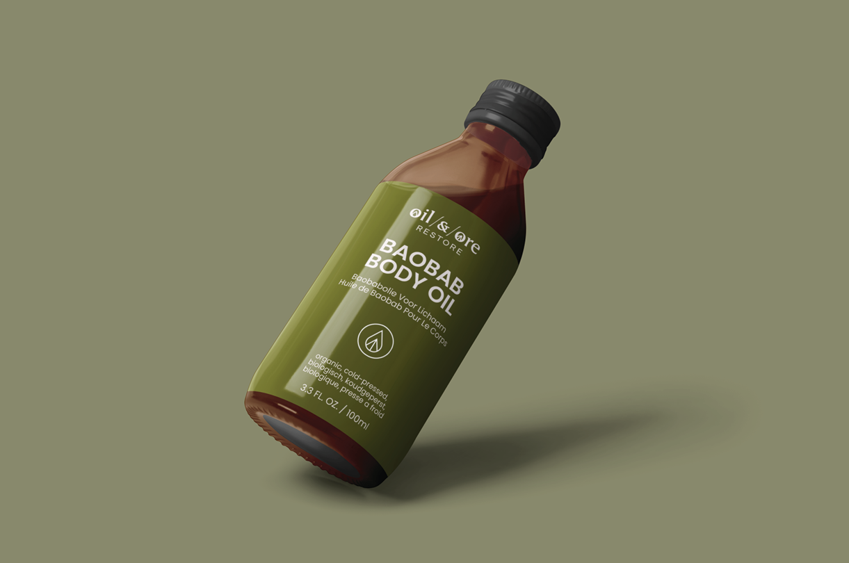 Organic Cold-Pressed Baobab Body Oil